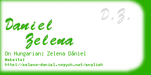 daniel zelena business card